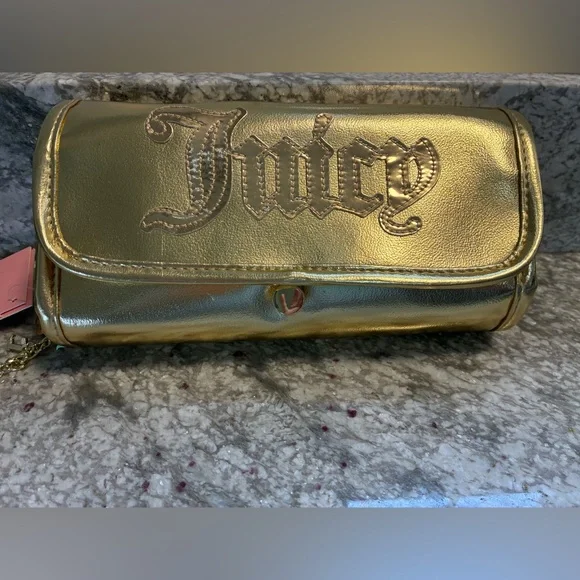 Juicy Couture Gold Women's Makeup Bag - Picture 11 of 15